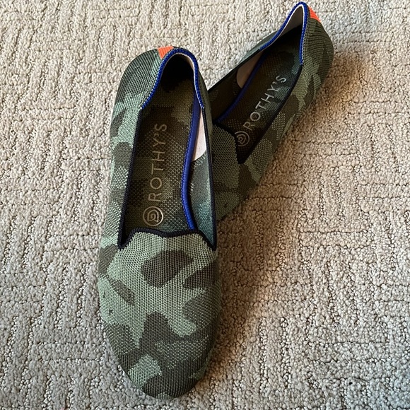 Rothy's Green Camouflage Flats - Picture 7 of 7